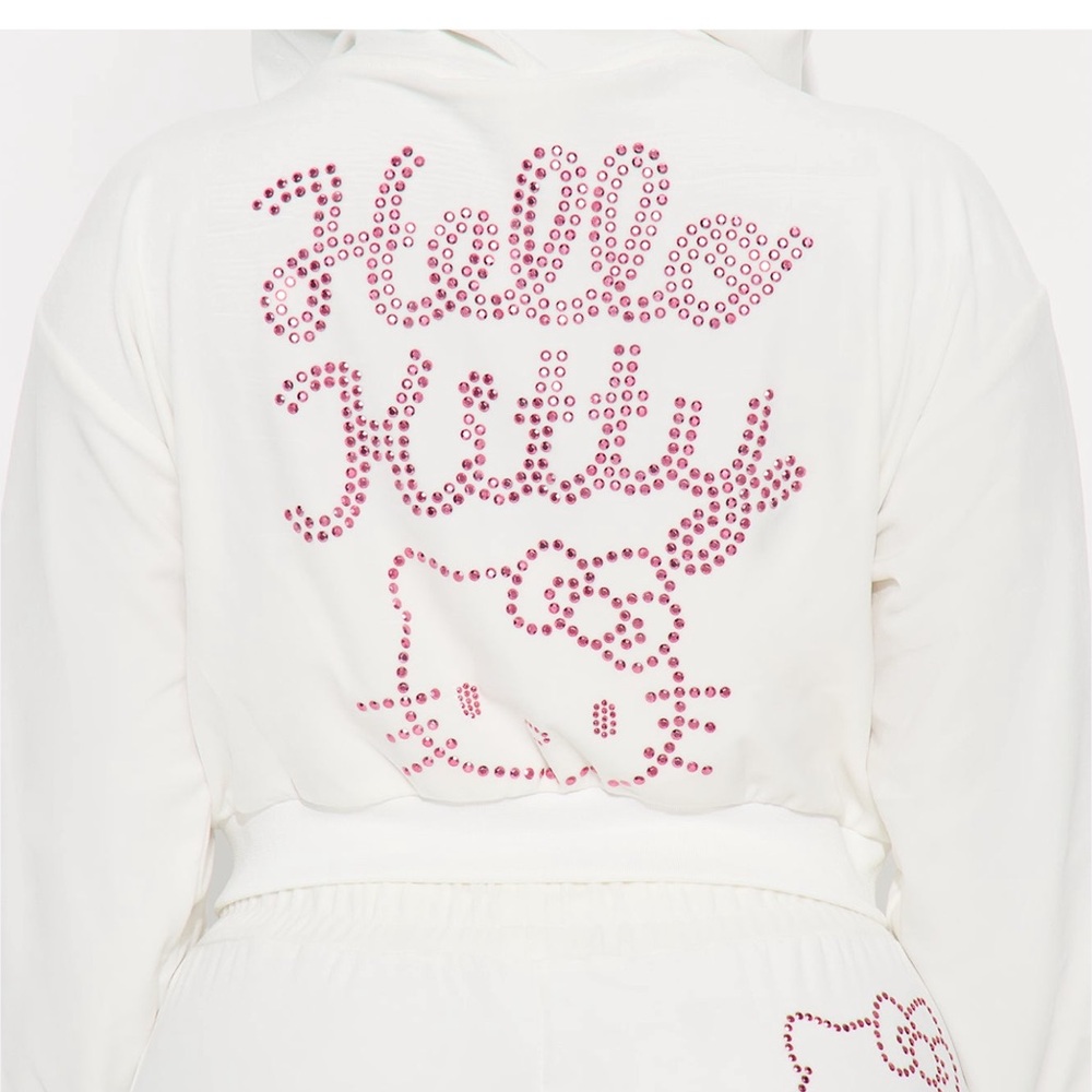Hello Kitty Pink and White Kids women’s jacket